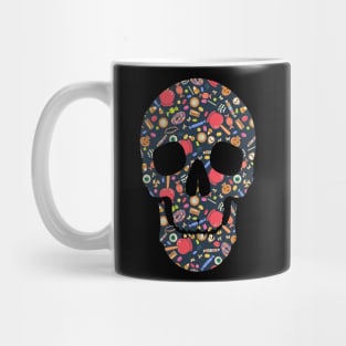Halloween Skull Mug